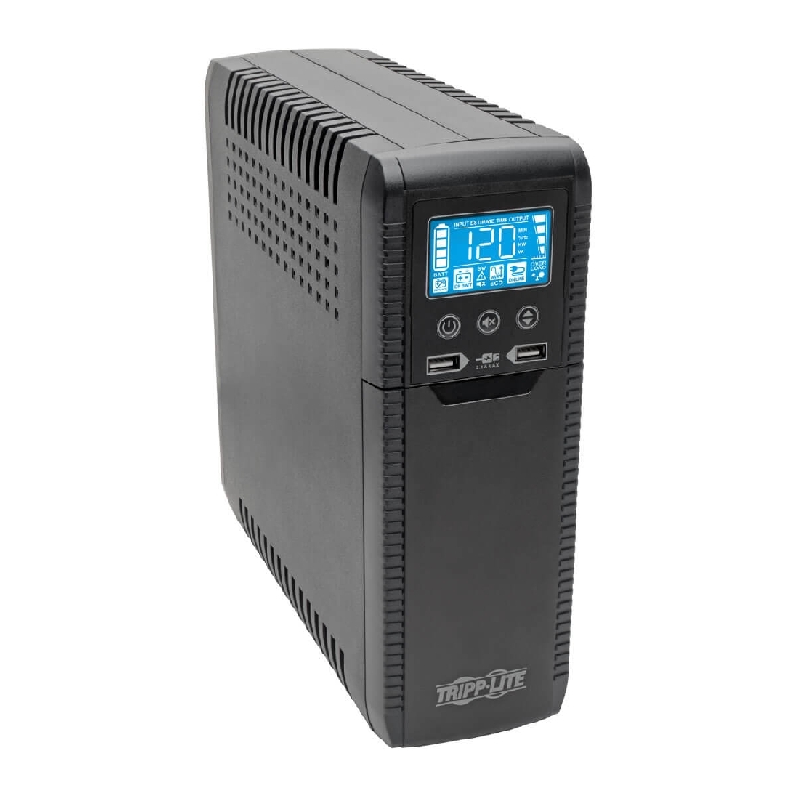 No Break Tripp-Lite Eco1000Lcd 120V 50/ 60Hz, 1000Va / 600 Watts Interactivo Con Usb Y 8 Contactos, Avr, Serie Eco, Energy Star V2.0