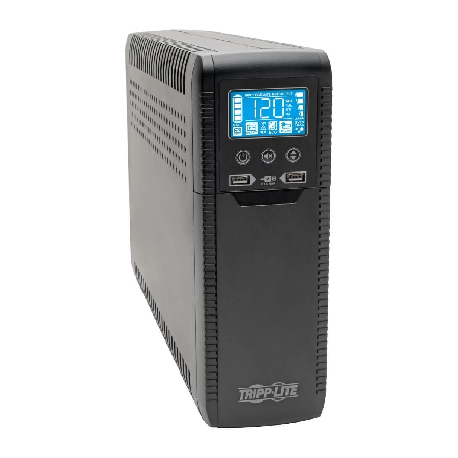 No Break Tripp-Lite Eco1300Lcd 120V 50/ 60Hz, 1300Va / 720 Watts Interactivo Con Usb Y 10 Contactos, Avr, Serie Eco, Energy Star V2.0. Garantia Limitada De 3 Años.