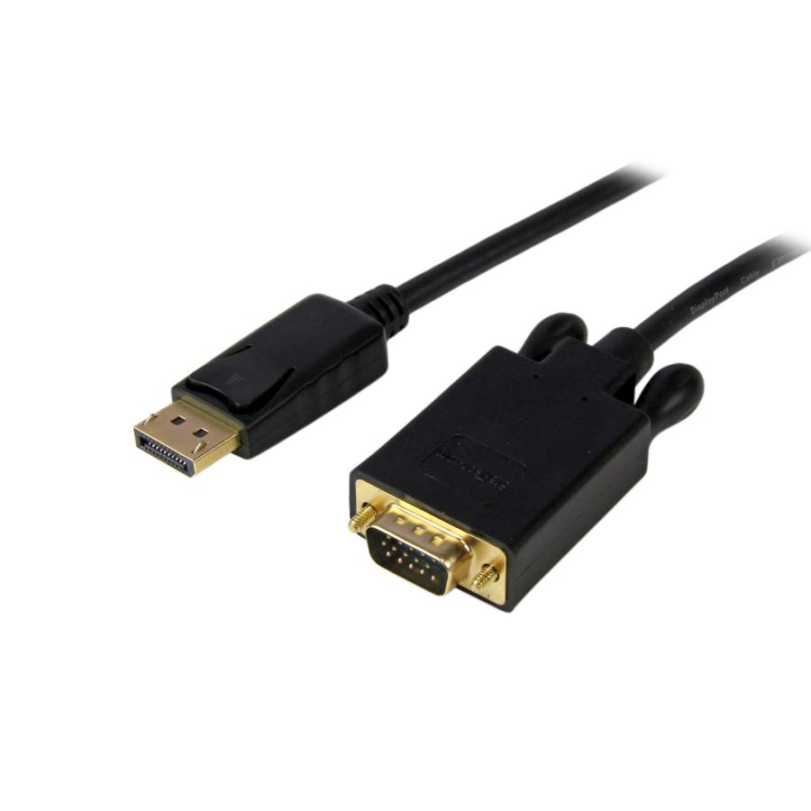 Cable Adaptador De 91Cm Convertidor De Video Displayport Dp A Vga - Activo - 1080P - Negro - Startech.Com Mod. Dp2Vgamm3B