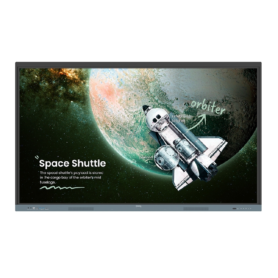 Monitor De Señalizacion Digital Benq Re7504 75 Uhd 4K 400 Nits Android 13.0 4Gbram 32Gbrom 40 Puntos Tactiles 18/7 Garantia 3 Años