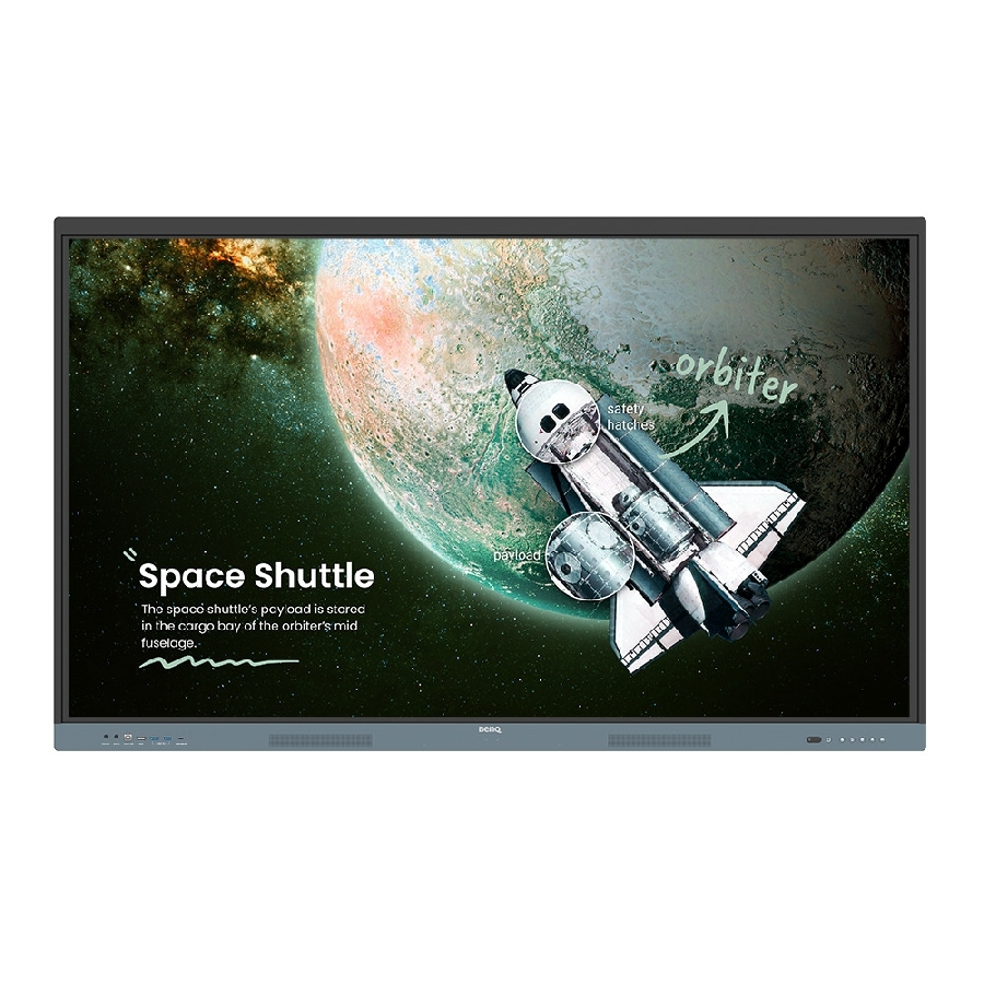Monitor De Señalizacion Digital Benq Re6504 65 Uhd 4K 400 Nits Android 13.0 4Gbram 32Gbrom 40 Puntos Tactiles 18/7 Garantia 3 Años