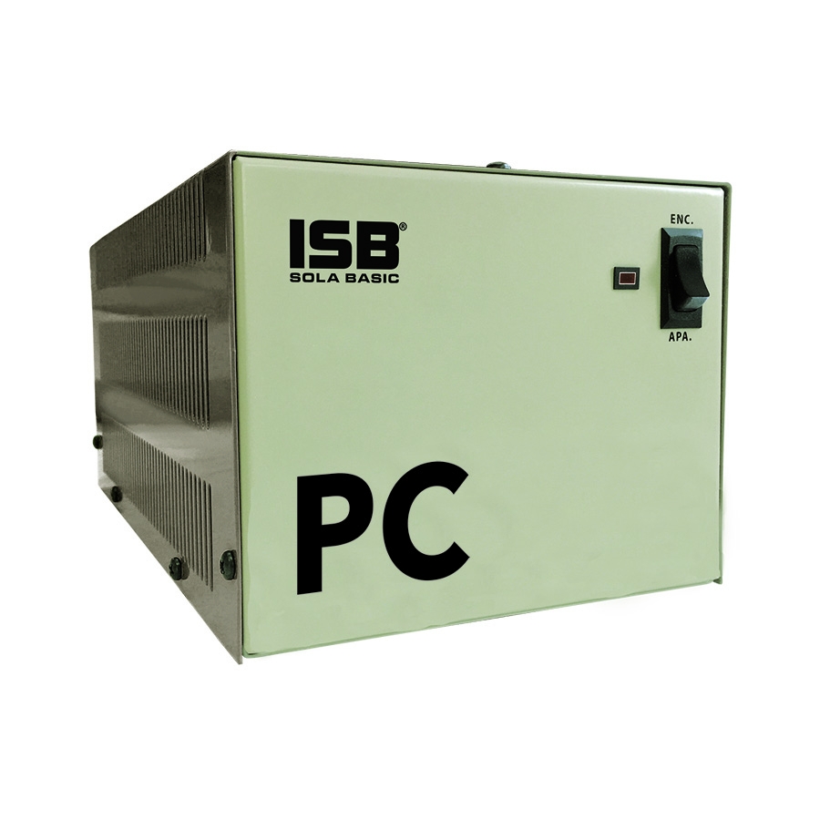 Regulador Sola Basic Isb Pc 300  Ferroresonate 300Va / 240W  4 Contactos Color Beige