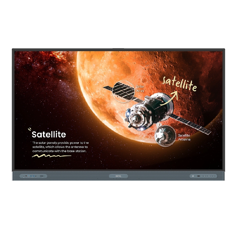 Monitor De Señalizacion Digital Benq Rp7504 75 Uhd 4K 450 Nits Android 13.0 8Gbram 64Bgrom 40 Puntos Tactiles 18/7 Garantia 3 Años