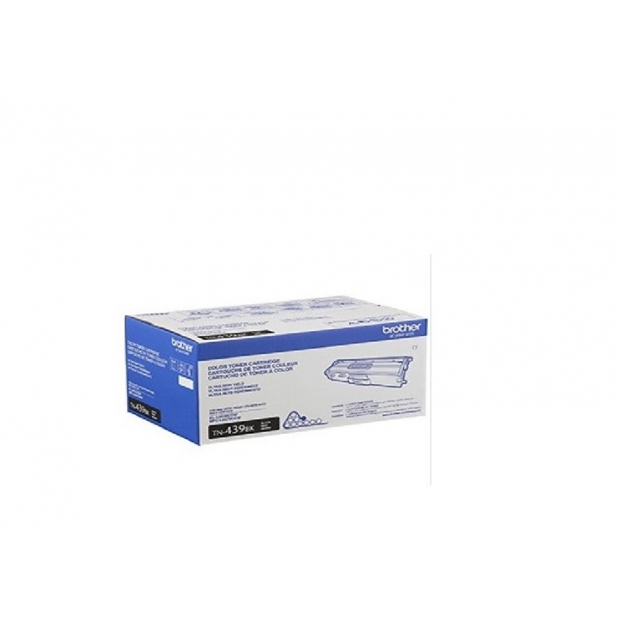Toner Brother Negro Tn439Bk Alto Rendimiento De 9000 Paginas Al 5 Por Ciento De Cobertura