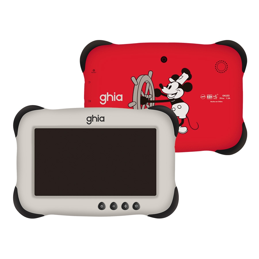 Tablet Kids A133 Quadcore/ 7 Pulg Ips /4Gb Ram/64Gb /Usb C/2Cam/Wifi/Bluetooth/2500Mah/Android 14 Go Edition / Mouse