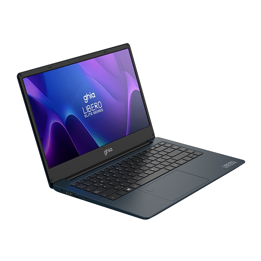 Notebook Ghia Libero 14.1 Pulg Full Hd Intel Core I3-10110U Dual Core 2.10 Ghz Ram 8 Gb M.2 Ssd 256 Gb Camara Frontal 2.0 Mpx Wifi-Bt Lan Mini Hdmi Sistema Operativo Windows 11 Home