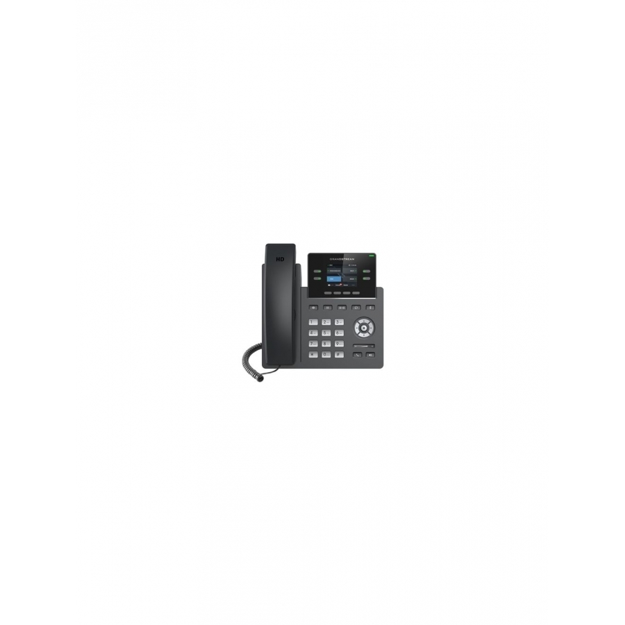 Telefono Ip Grandstream Grp2612W/ 2 Cuentas Sip 4 Lineaswifi Pantalla A Color 2 Puertos 10/100/100 16 Teclas Blf Poe No Incluye Eliminador