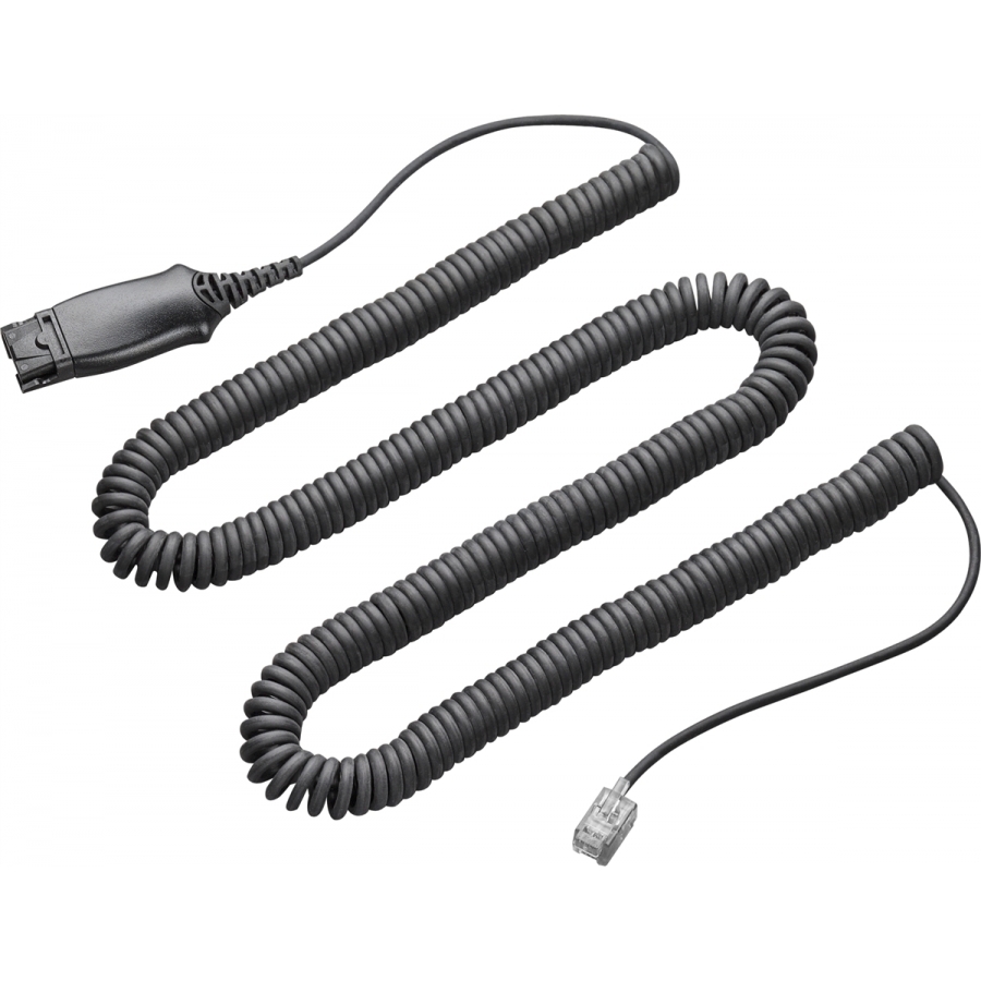 Cable His Poly 783S3Aa/ Con Quick Disconnect Para Telefonos Avaya