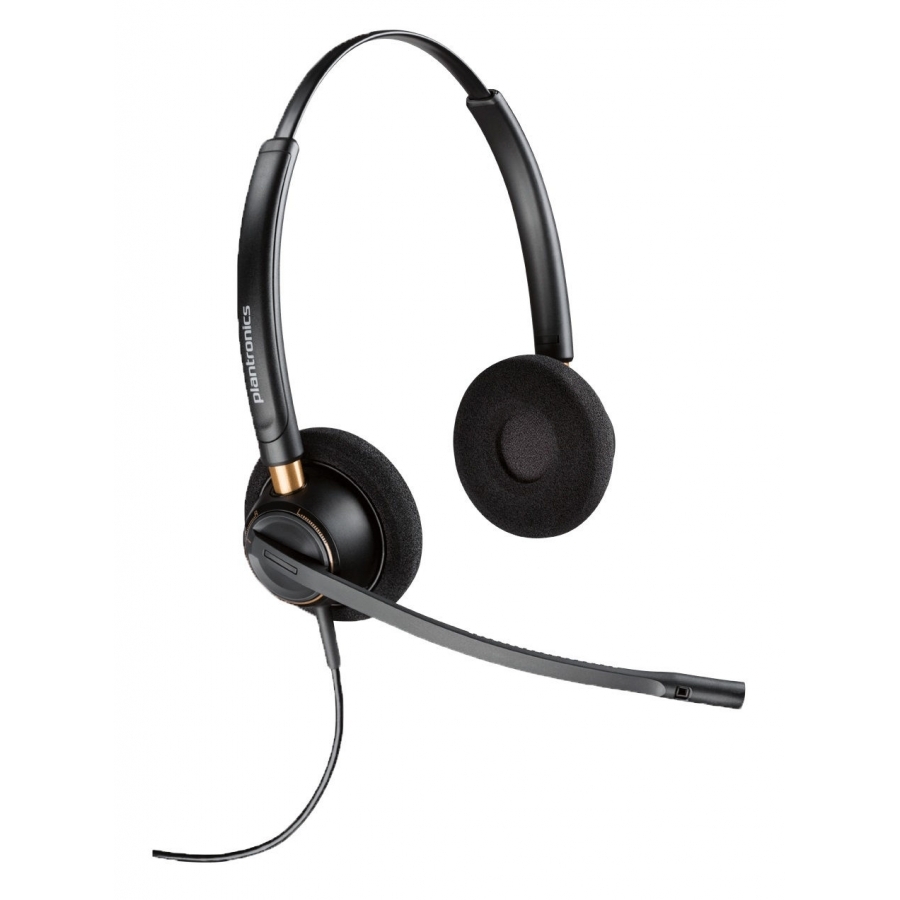 Diadema Hp Poly 783P6Aaaba Encorepro Hw520/ Binaural Con Microfono Qd Cancelacion De Ruido Para Call Center