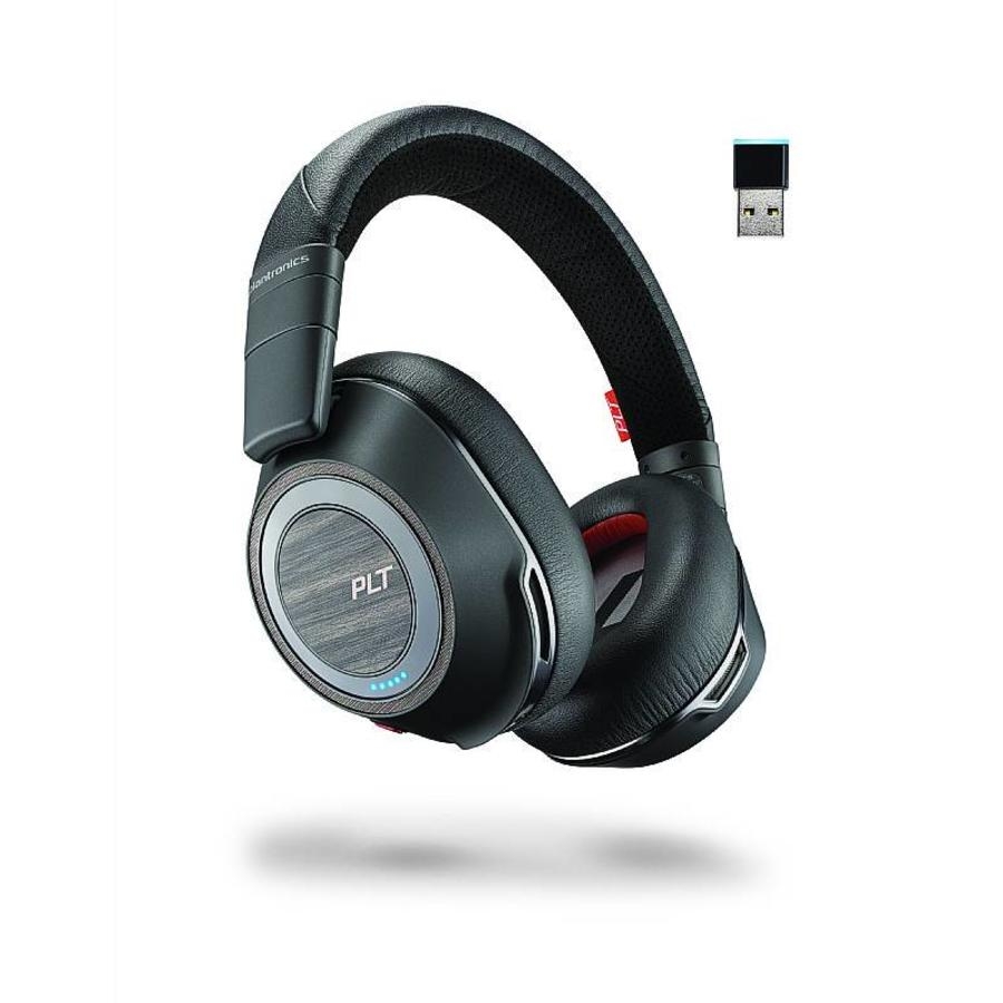 Diadema Hp Poly 8G7T9Aa Voyager Surround 80 Uc/ Inalambrica Con Anc Adaptable Usb-Cusb-A Bluetooth 6 Microfonos Controles Tactiles 21 Hrs De Conversacion Incluye Cable 3,5 Mm
