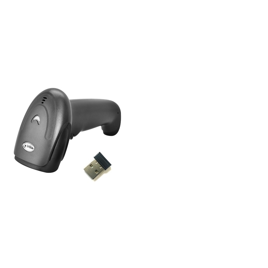 Lector De Codigo De Barras 3Nstar Sc402Bt, Negro, Inalambrico,Laser,Usb, Rs232, Usb Virtual Com, Bluetooth,1D, 2D, 30 Cuadros Por Segundo