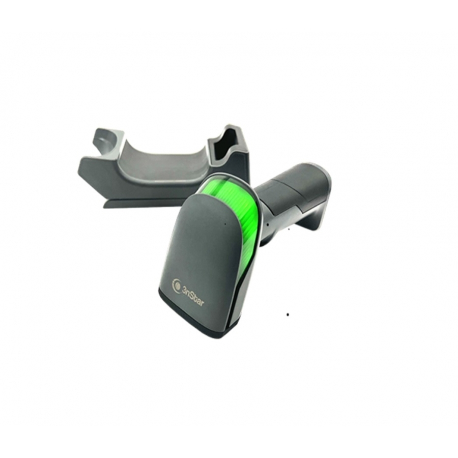 Lector De Codigo De Barras 3Nstar Sc430, Negro/Gris Inalambrico, Imager,1D, 2D, 60 Cuadros Por Segundo, Omnidireccional, Alcance 100M