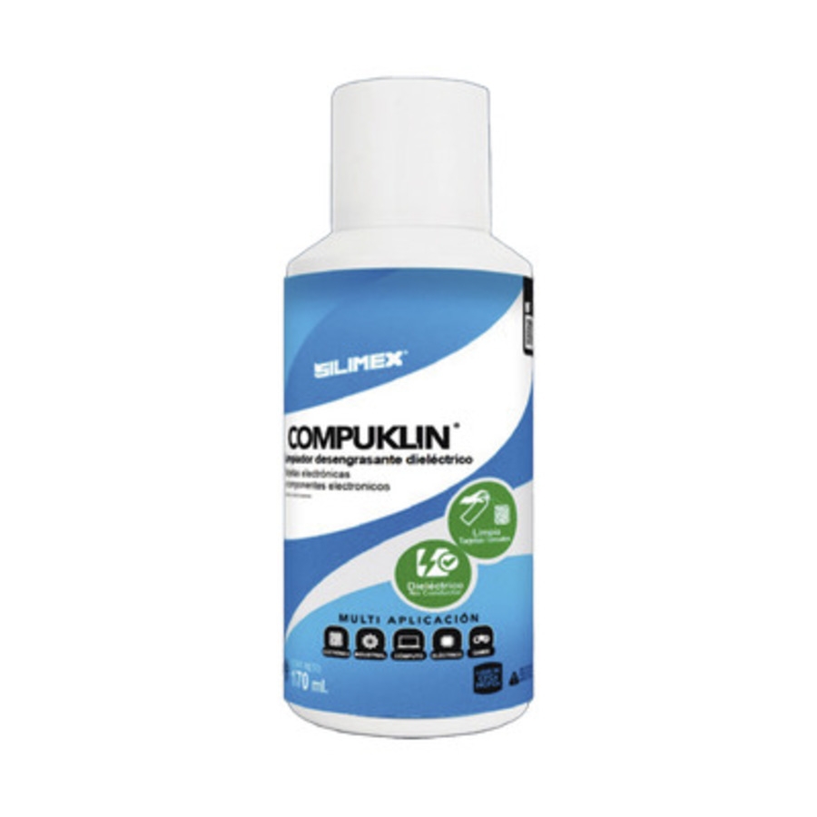 Aerosol Compuklin Limpiador Desengrasante De Tarjetas Electronicas 170 Ml Silimex