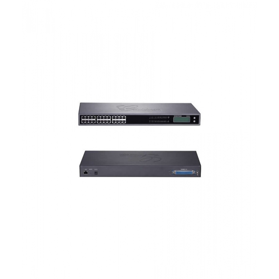 Gateway Grandstream Gxw4224/ 24 Puertos Fxs 1 Puerto Telco De 50 Pins Montaje Escritorio Y Rack
