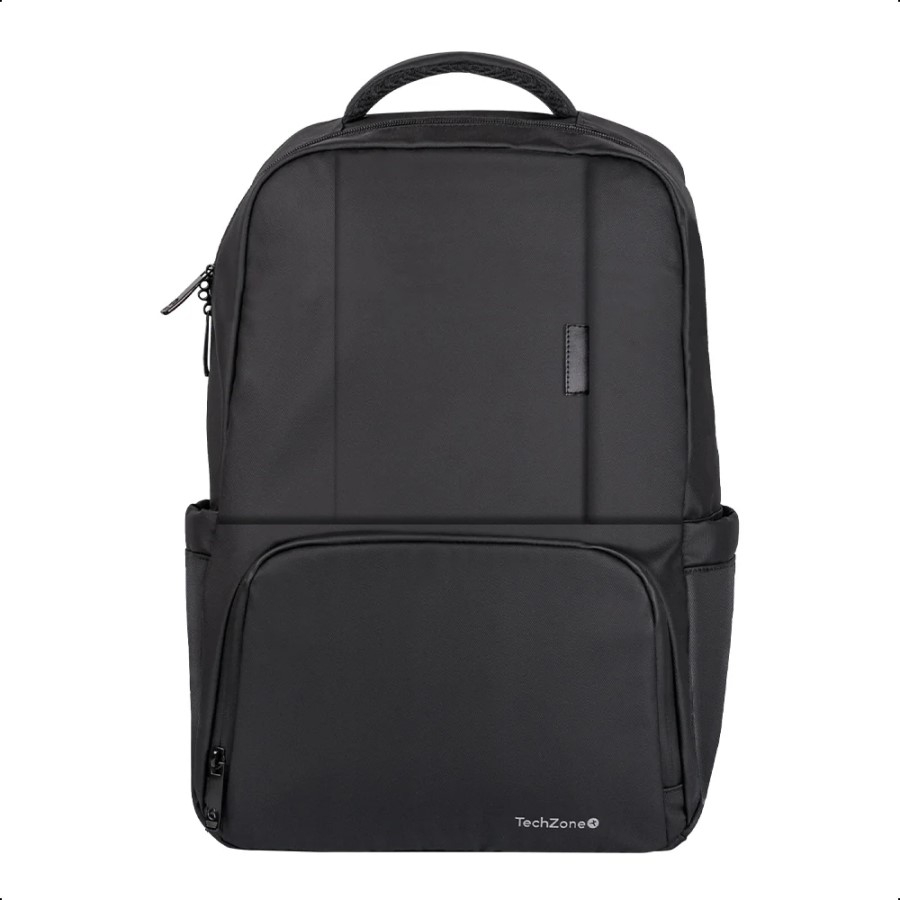 Mochila Backpack Tech Zone Wanted Negra Tzlbp05 Para Laptop De 15.6