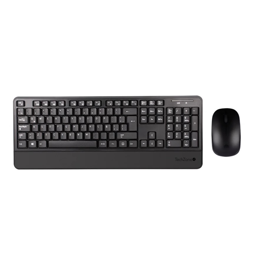 Teclado/Mouse Techzone Tzcombina07 Inalambrico Compatible: Windows Y Mac Os