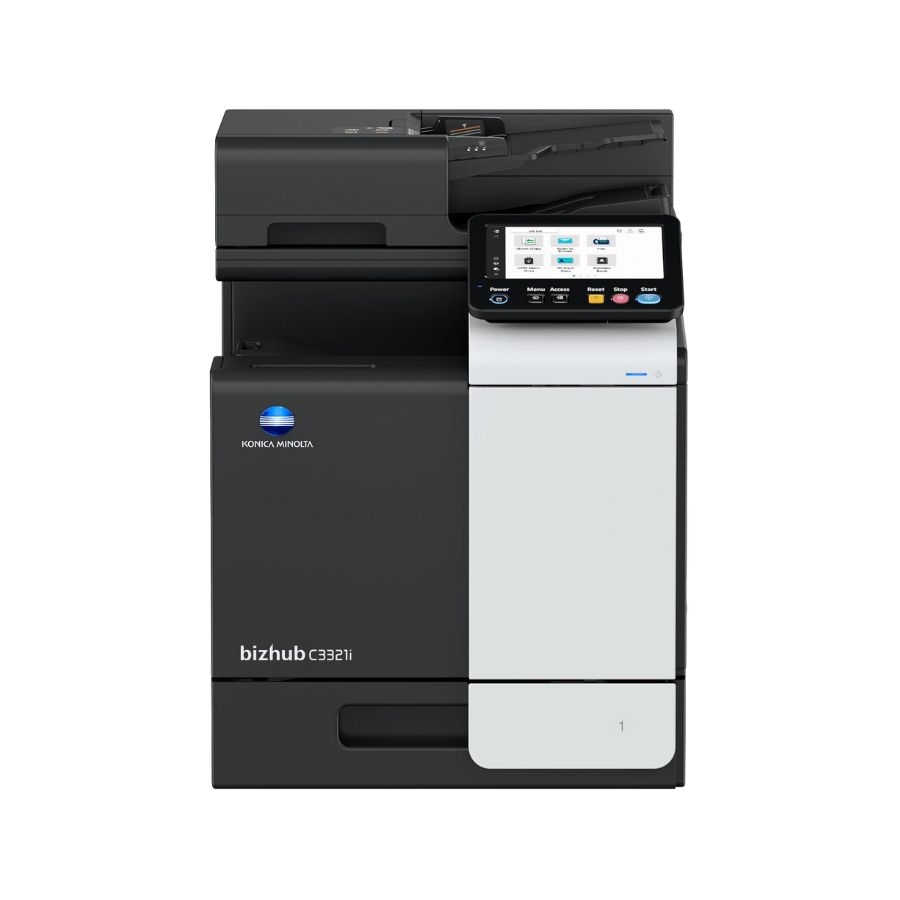 Multifuncional Láser Color Konica Minolta Bizhub C3321I, 35Ppm, Duplex, 1200 X 1200 Dpi, Memoria 4Gb, Ssd 16Gb, Interfaces Usb 2.0, Gigabit Ethernet