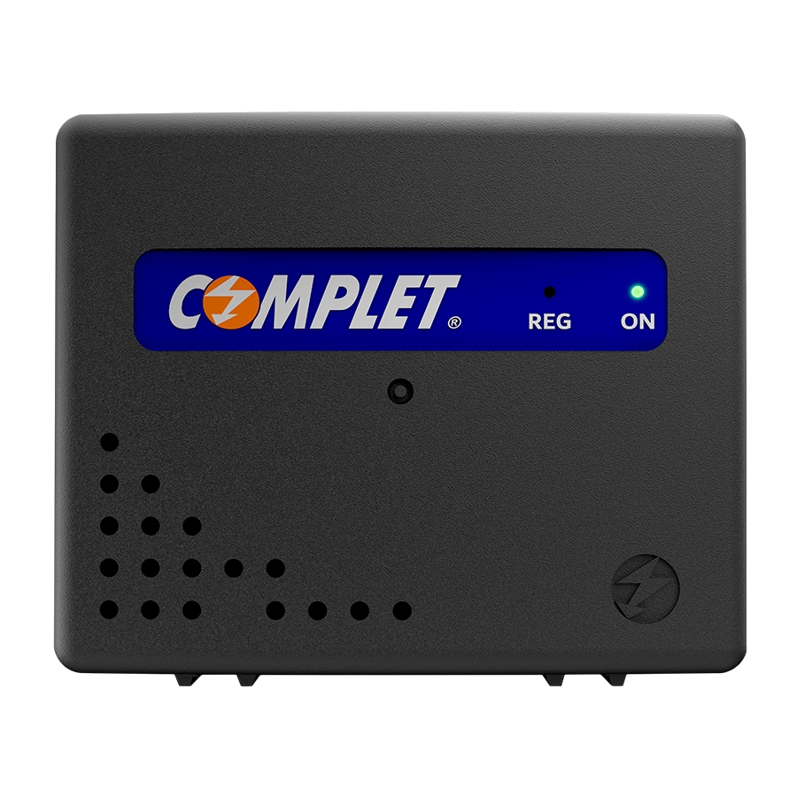 Regulador De Voltaje, Modelo  Complet Erv-6-011 R Plus 1300Va / 650W Con Supresor Integrado 504J 8 Contactos. 120V Entrada/Salida. 60 Meses De Garantia.
