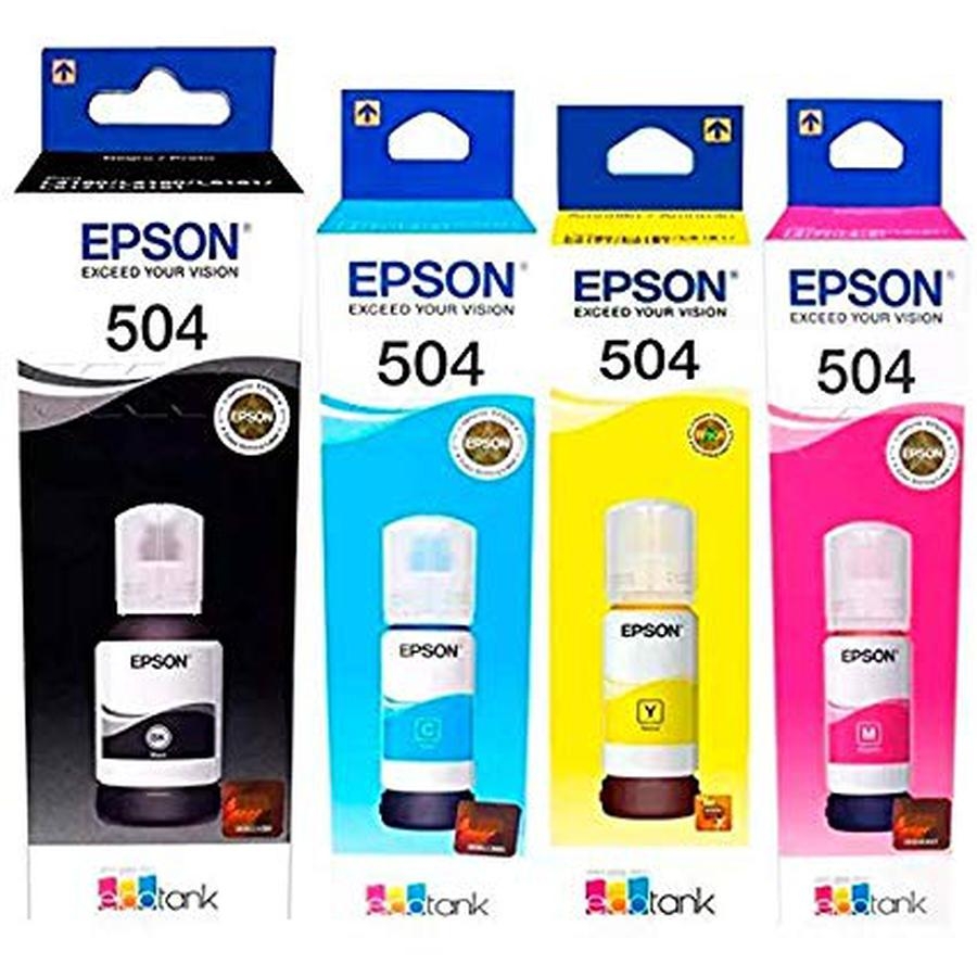 Cartucho Epson Modelo T504 Magenta, Para L4150, L4160, L6161, L6171, L6191