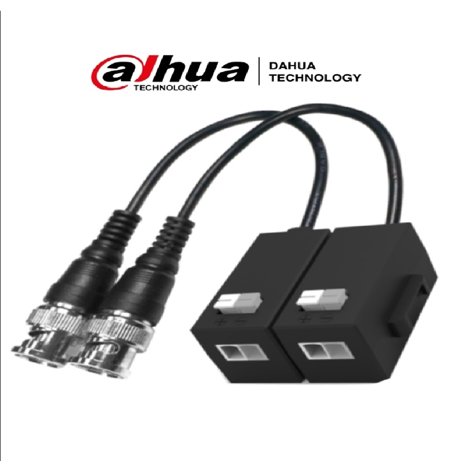 Par De Transceptores Pasivos/ Dahua  Hdcvi/ 1080P A 250 Mts/ 720P A 400 Mts/ Soporta Ahd/ Tvi/ Cbvs/