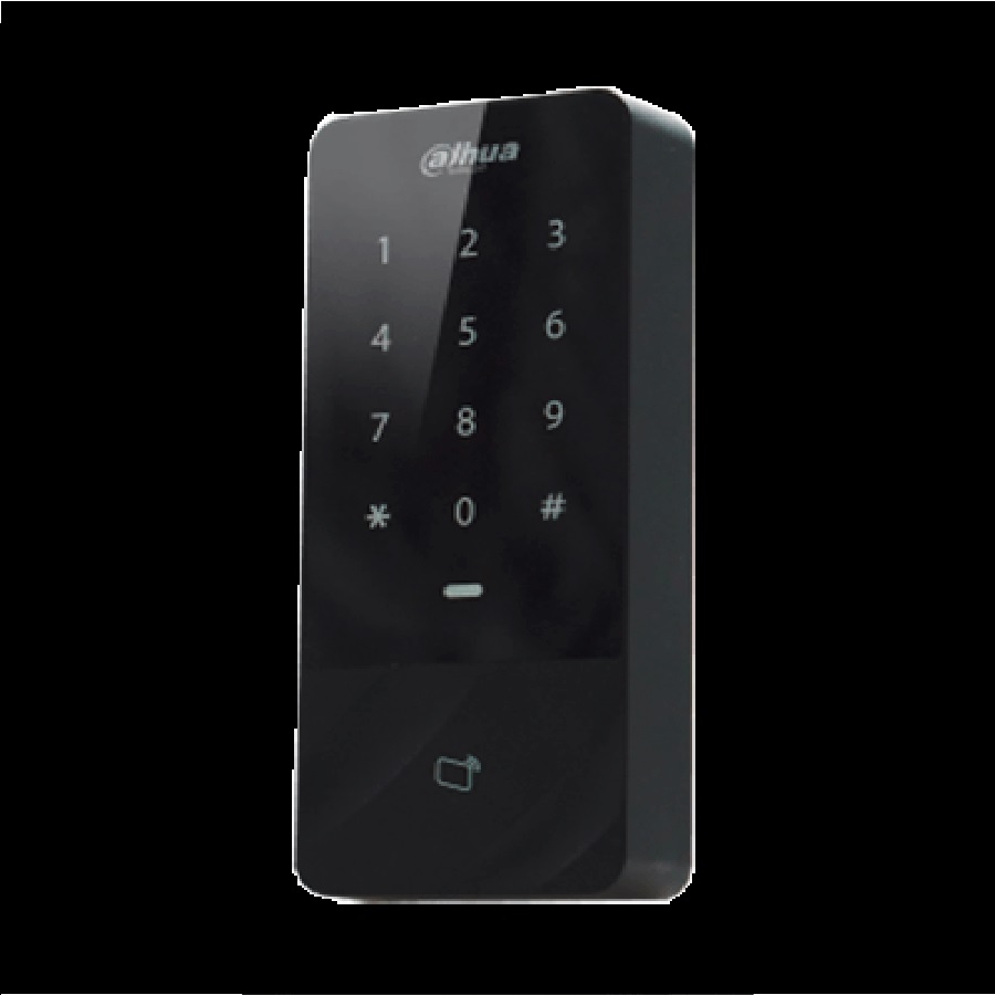 Control De Acceso/ Dahua/ Asi1201E-D/ Independiente Con Teclado Touch Y Tarjetas Id/ 30,000 Usuarios, 60,000 Registros/ Tcp/Ip/ Soporta Lectora Esclavo Por Wiegand Y Rs-485/ Uso Exterior Ip66/