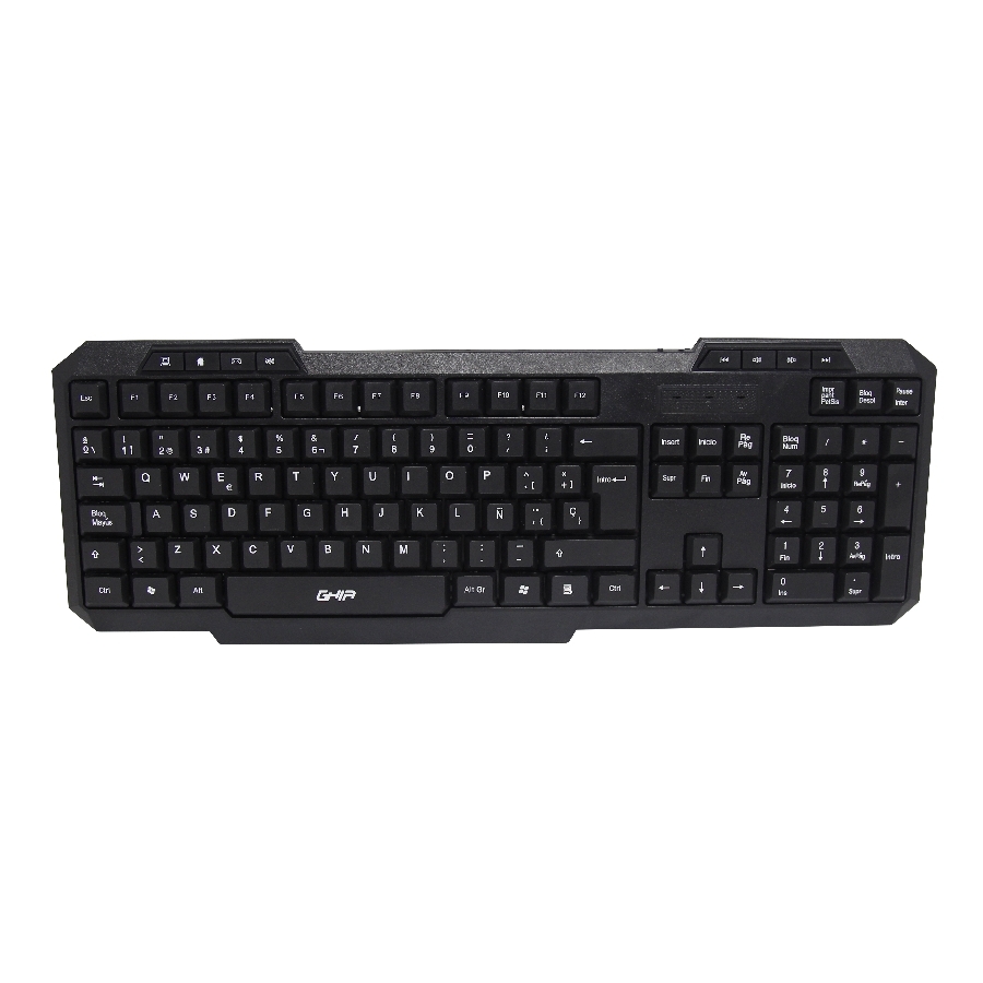 Teclado Multimedia Ghia / Gta50 / Alambrico / Usb / Negro