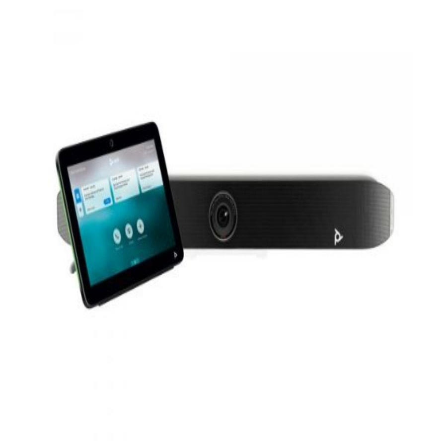 Equipo De Videoconferncia Hp Poly 8D8L9Aaabm X52 Tc10/ Para Salas Medianas 4 X 6 Mts Barra Con Camara Microfonos Y Altavces Con Controladra Tc10 Tenologia De Seguimiento Y Encuadre Automatico