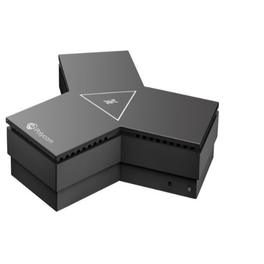 Micrófono De Mesa Hp Poly 874R3Aa / Microfono De Mesa  De Conferencia Para Equipos G7500 Y G62 Alambrico, Color Negro
