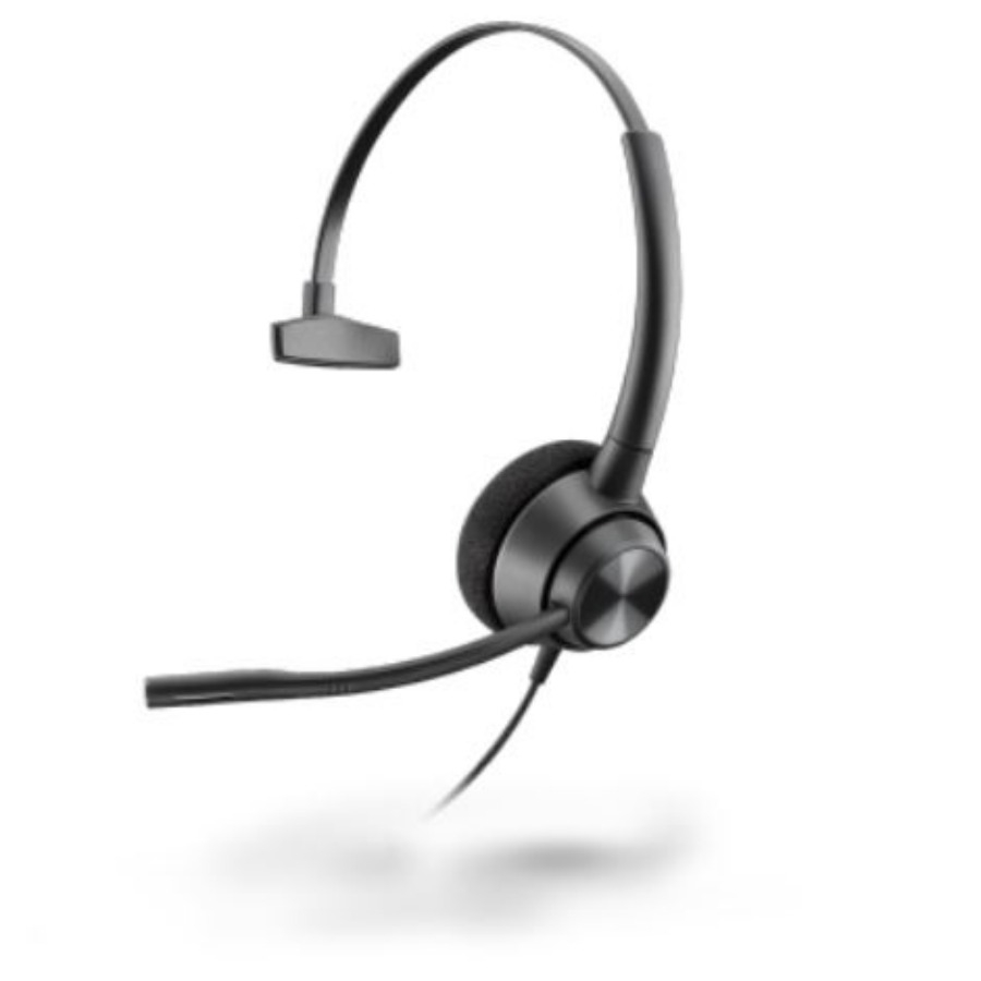 Diadema Hp Poly 767G1Aa Encorepro 310/Auriculares Usb-A Monoaurales Para Call Center Color Negro