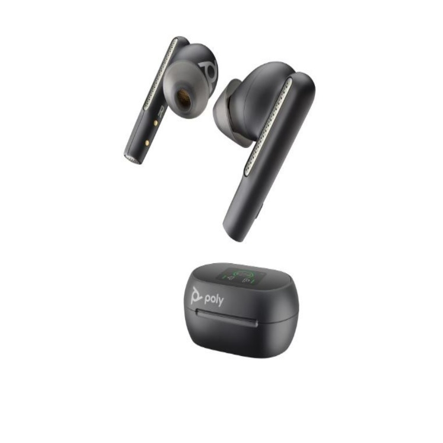 Audifonos Hp Poly 7Y8G3Aa Free 60 Uc/ Auriculares Inalambricos Con Anc Bluetooth Adaptador Usb-A Bt700Estuche De Carga Con Pantalla Tactil Duracion De Bateria Hasta 16 Hrs Con Carga Rpidacolor Ng