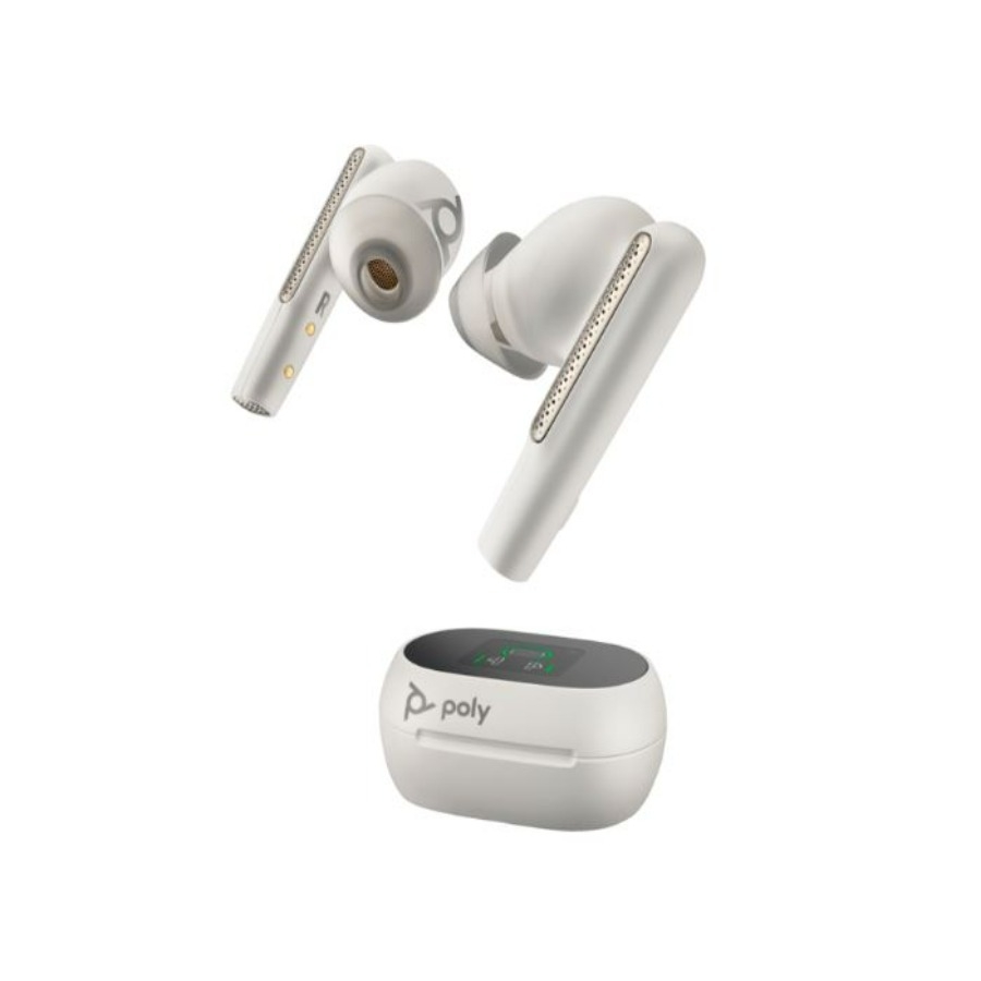 Audifonos Hp Poly 7Y8G5Aa Free 60 Uc Auriculares Inalambricos Con Anc Bluetooth Adaptador Usb-A Bt700Estuche De Carga Con Pantalla Tactil Duracion De Bateria Hasta 16 Hrs Con Carga Rpida Color Bl