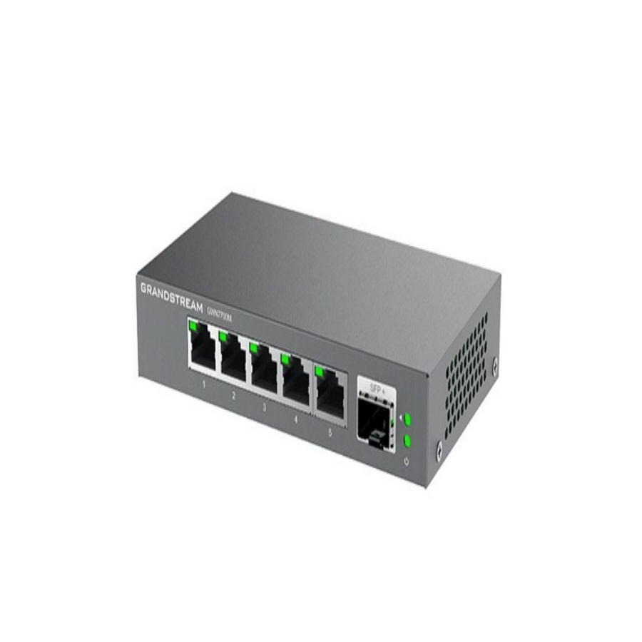 Switch Grandstream Gwn7701Pa/ Switch Poe Gigabit No Administrable / 8 Puertos 10/100/1000 Mbps / 8 Puertos Poe / Hasta 145W