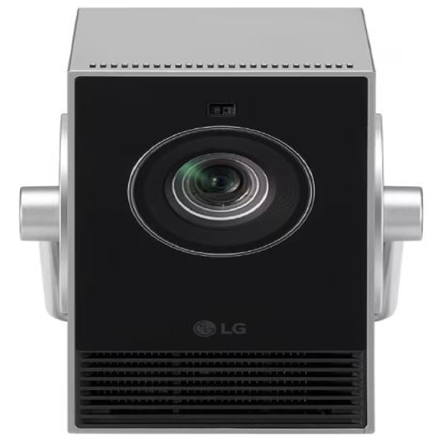 Proyector Lg Cinebeam Q Mini 4K Uhd Laser, 3840X2160, 500 Lumenes Ansi, Contr 450000:1, Pantalla 50-120 Pulg., 20000 Hrs Vida, Hdmi, Web Os 6.0, Airplay 2, Bluetooh, Usb, Hdr10 Hlg, Quad Core, Plata