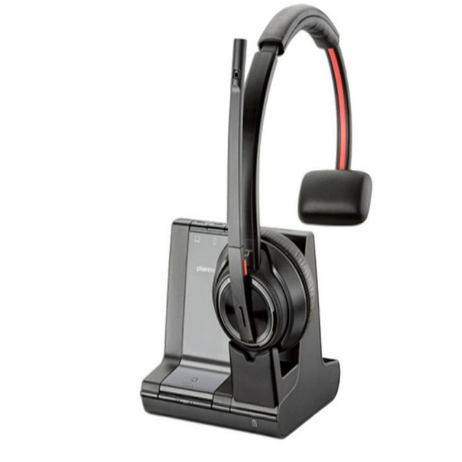 Diadema Hp Poly 7S447Aaaba Savi 8210-M Office/ Inalambrica Dect Version Microsoft Teams Conecta Telefono De Escritorio, Celular Y Pc Alcance De Hasta 180 Metros