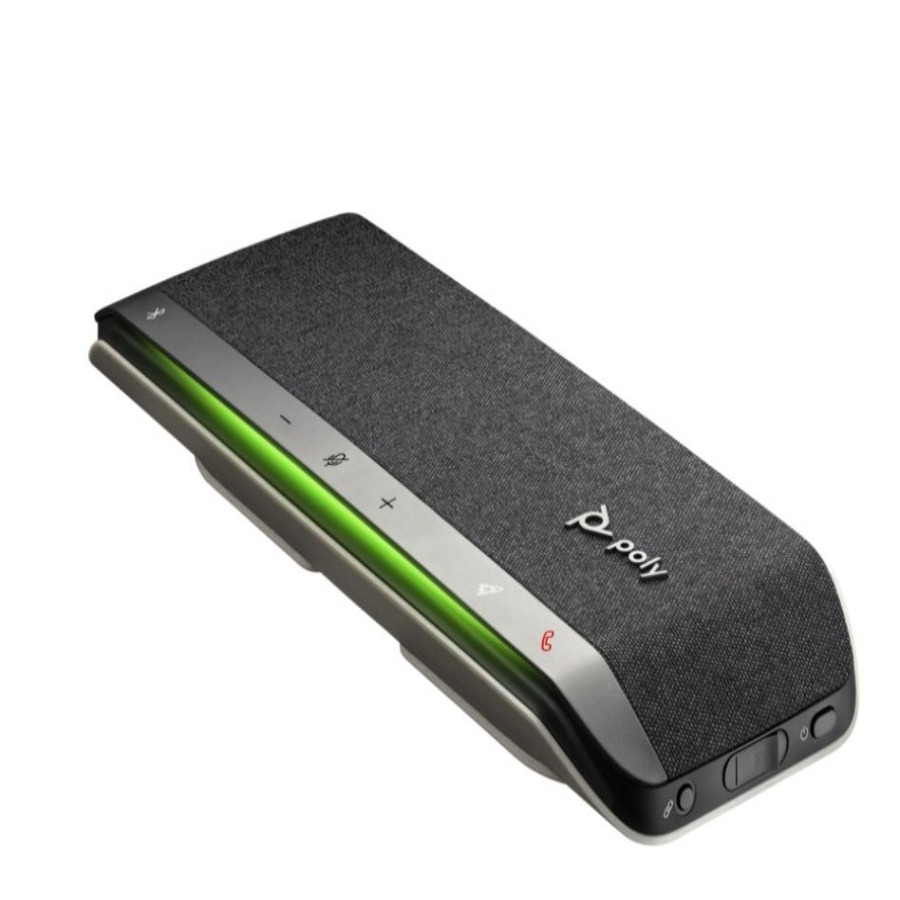 Altavoz Manos Libres Hp Poly 772C5Aa Sync 40 / Altavoz Portatil Conectividad Usb-A-Usb-C Y Bluetooth Alcance De Microfono 2.5 Metros Ip64 Bateria Hasta 30 Horas