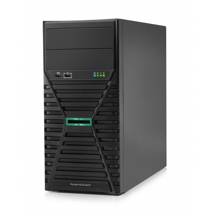 Hpe Servidor Proliant Ml30 Gen11 E-2414 2.6 Ghz 4 Núcleos 1P 16 Gb-U 4 Lff-Nhp 1 Tb Fuente De 350 W