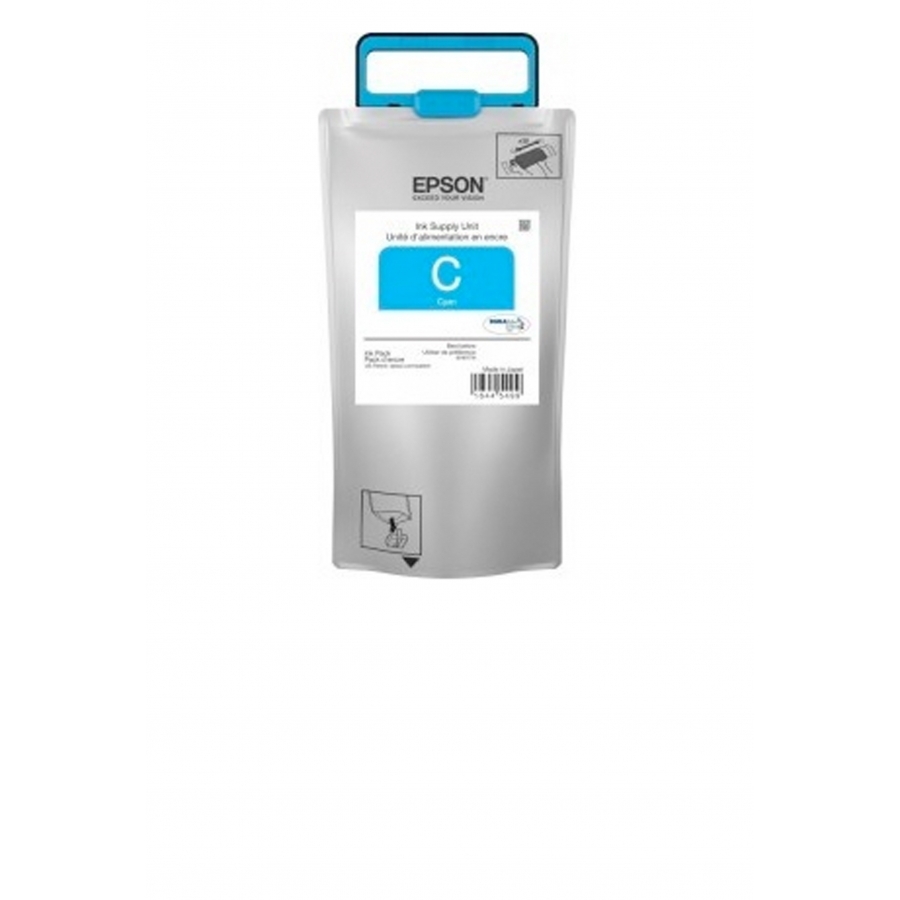 Bolsa De Tinta Epson Modelo T973 Cyan, Para Wf-C869R