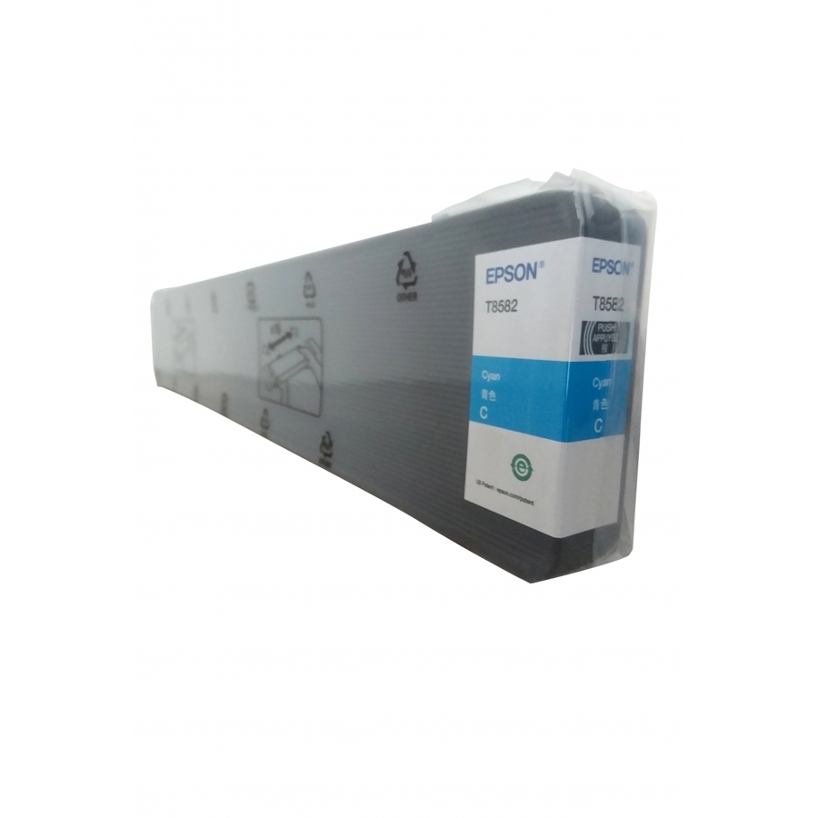 Cartucho Epson Modelo T858 Cyan, Para Wf- C20590, Alto Rendimiento