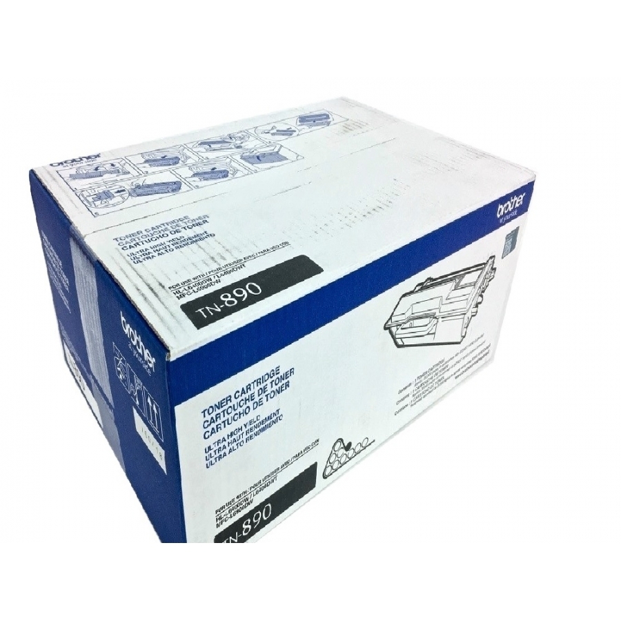 Toner Brother Negro Tn890 20,000 Mil Paginas De Super Alto Rendimiento Para Hll6400Dw , Mfcl6900Dw