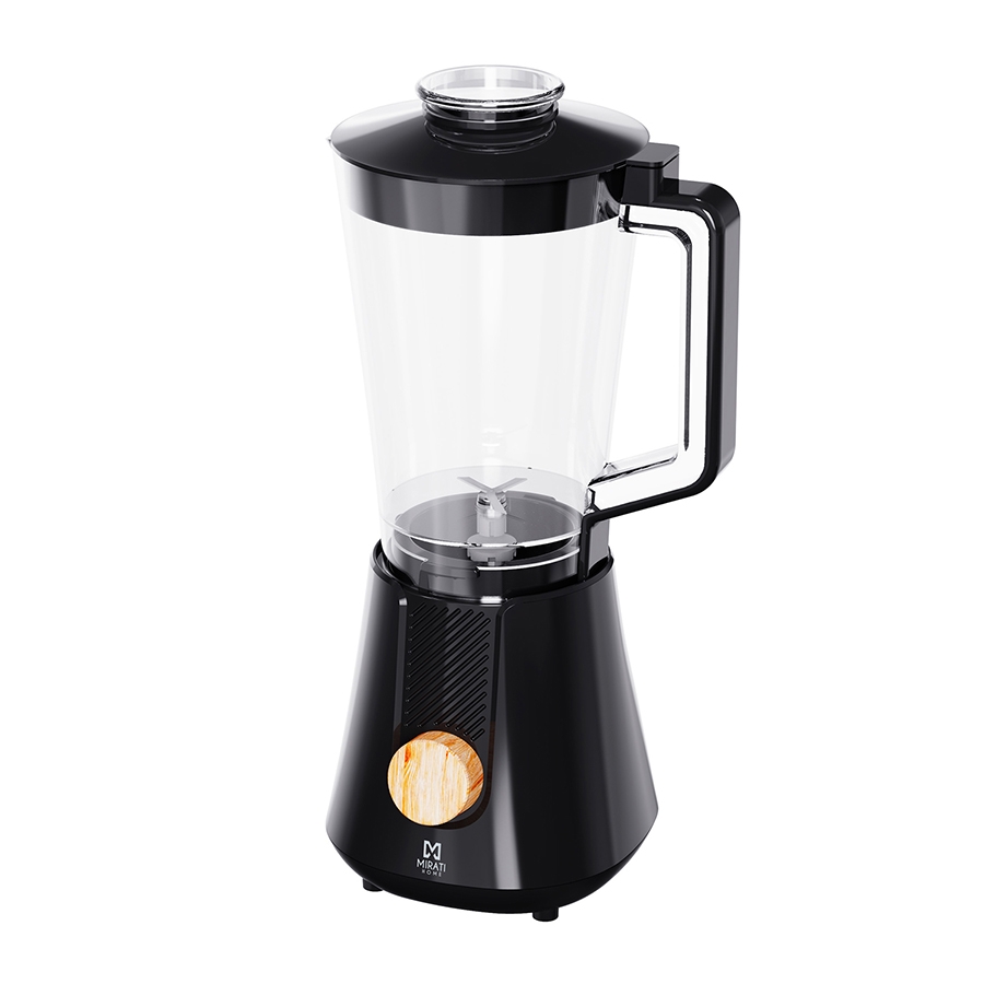 Licuadora Mirati / 500 W / 1.2 L / 3 Velocidades / Cuchillas De Acero Inoxidable / Negro