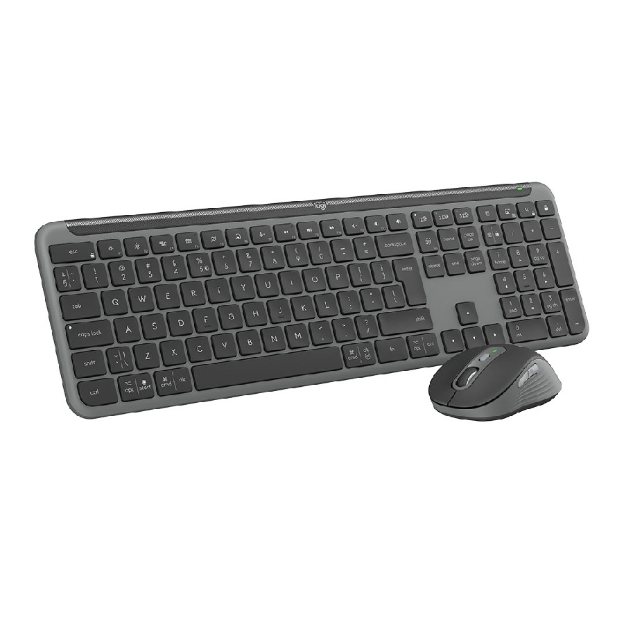 Teclado/Mouse Logitech Mk950 Signature Slim Inalambrico Usb Bolt Grafito