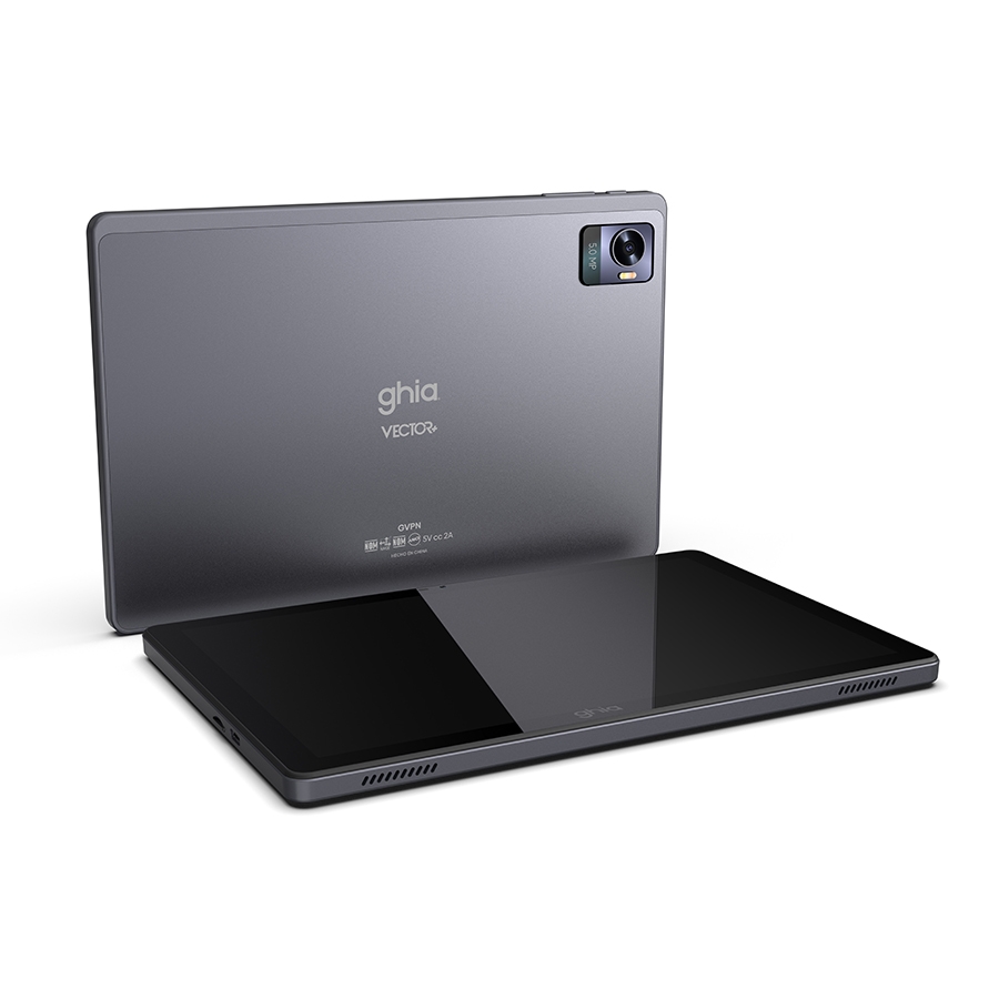 Tablet Ghia Vector Plus /A523 Octacore/4Gb Ram/64Gb /2Cam/Wifi/Bluetooth/6000Mah/Android 13 Gris Metalica