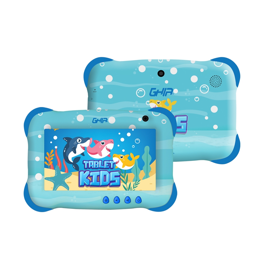 Tablet Ghia Kids 7 Pulg/A133 Quadcore/2Gb Ram/32Gb /2Cam/Wifi/Bluetooth/2500Mah/Android 13 Go /Tiburon