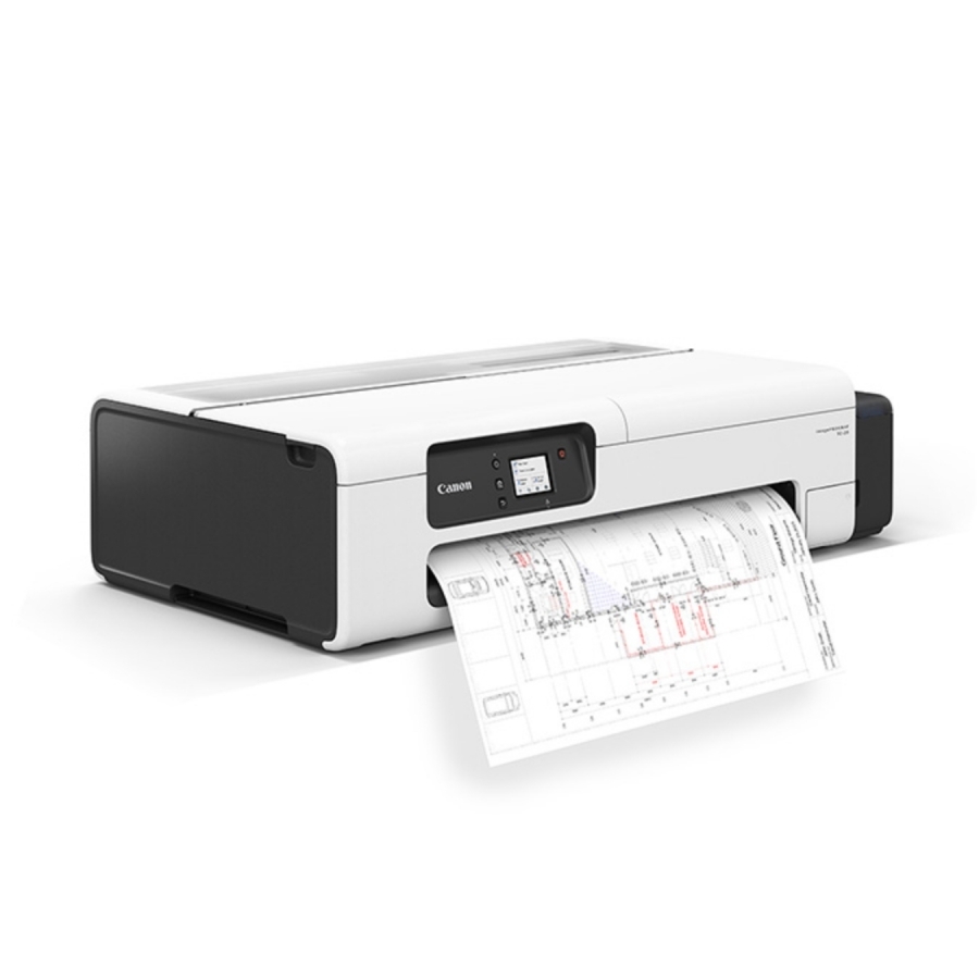 Plotter Canon Imageprograf Tc-20, Tinta Continua, 24 Pulgadas 60.96 Cm, Usb, Wifi, Ethernet Red, 2400 X 1200 Ppp, Compatible Windows/Mac, No Requiere Instalacion, Tintas Pfi-050