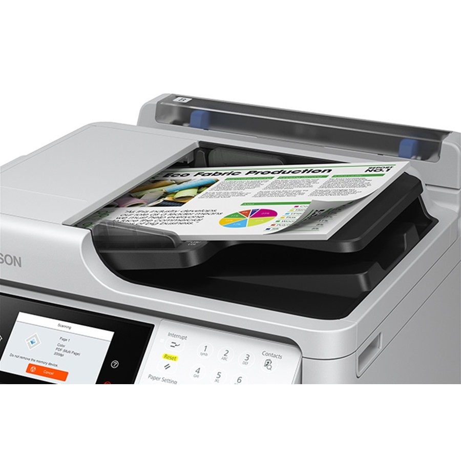 Multifuncional Workforce Pro Wf-C5890, 25 Ppm Negro/Color, Inyeccion De Tinta, Usb, Wifi, Red Ethernet, Duplex, Adf
