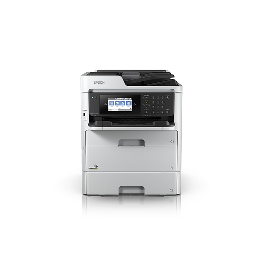 Multifuncional Epson Workforce Pro Wf-C579R, Ppm 24 Negro/Color, Inyeccion De Tinta, Usb. Wifi, Red, Ncf, Adf, Fax, Duplex, Consumible Bolsa De Tinta Equipo Bajo Asignacion, Consultar Con El Pm