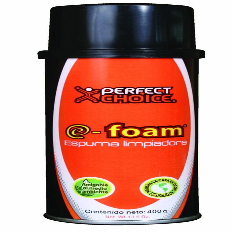 Espuma Limpiadora Para Equipo Electronico Y Cubiertas Plasticas Ultra Clean Perfect Choice E-Foam 400Grs / 432 Ml
