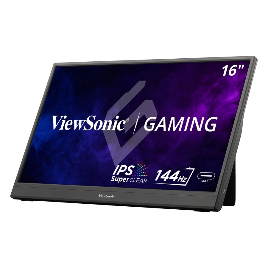 Monitor Viewsonic Gamer Portatil Vx1654 / Ips / 16 Pulgadas / Full Hd / 1920 X 1080 / Usb-C  / Mini Hdmi / 144 Hz Amd Freesync/ Bocinas Integradas/ 3 Años De Garantia