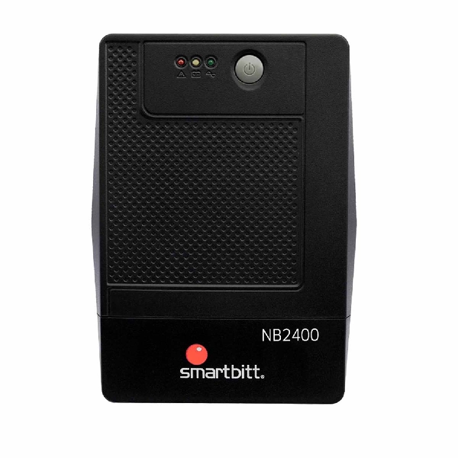 No-Break Smartbitt 2400Va/1200W, Clavija Nema 5-15P, 8 Contactos, Tipo Nema 5-15R, 4 Con Respaldo De Bateras, Regulacion Y Supresion De Picos Y 4 Con Regulacion Y Supresion De Picos, Rj11 Y Usb