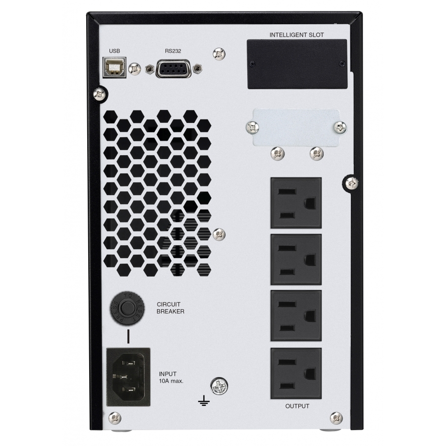 No-Break Smartbitt 1Kva/900W, Tecnologia On Line, Montaje Torre, Clavija Nema 5-15P, 3 Contactos Tipo Nema 5-15R, Slot Para Snmp, Usb - Rs232